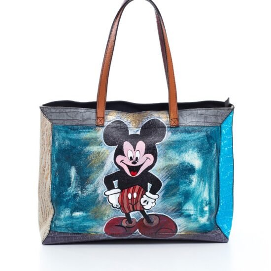 geanta tote, Geantă Tote Amestec Urban cu Ilustrație Iconică 1