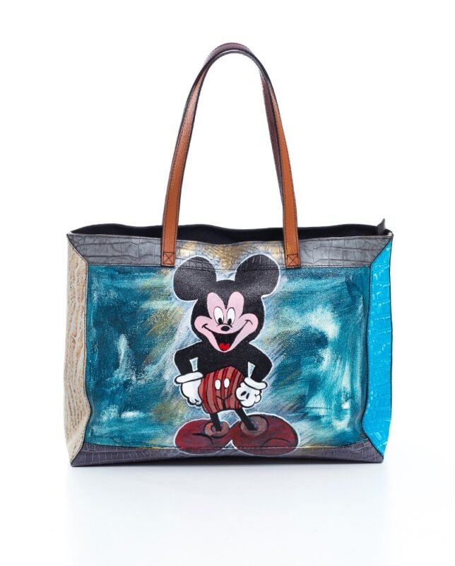 geanta tote, Geantă Tote Amestec Urban cu Ilustrație Iconică 1