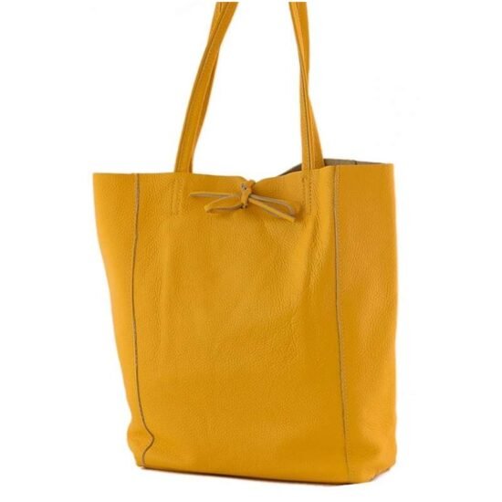 geanta tote, sunny mustard, geanta galbena, geanta moderna, geanta versatila, Geantă Tote Sunny Mustard 1