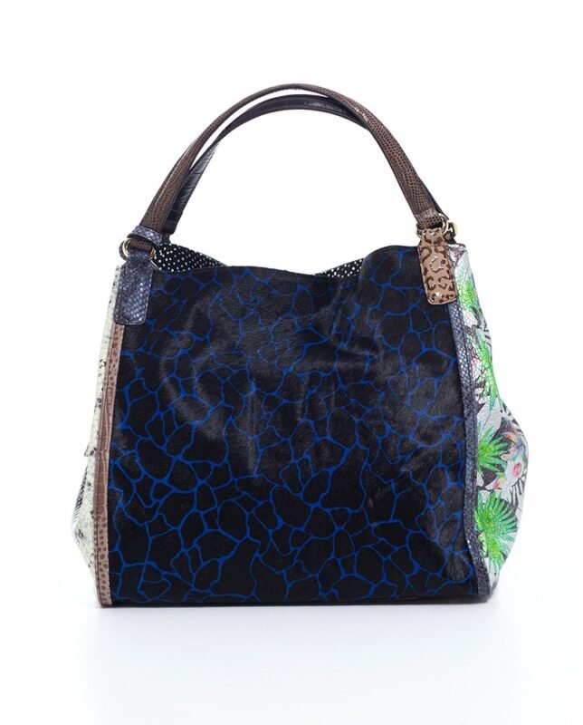 geanta de mana, Geantă de Mână Exotică - Amestec de Texturi 1