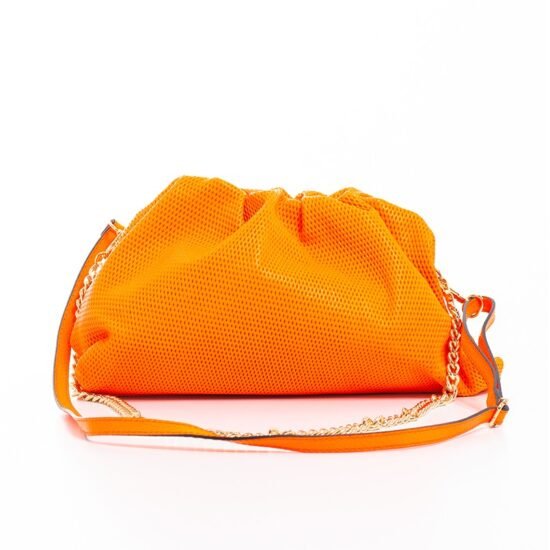 poseta de seara, portocaliu vibrant, poseta eleganta, poseta ocazii, geanta eleganta, Posetă de Seară Texturată în Nuanțe Vibrante de Portocaliu 1
