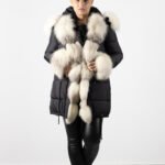 Parka Premium Cu Blăniță Generoasă De Calitate Și Design Detașabil